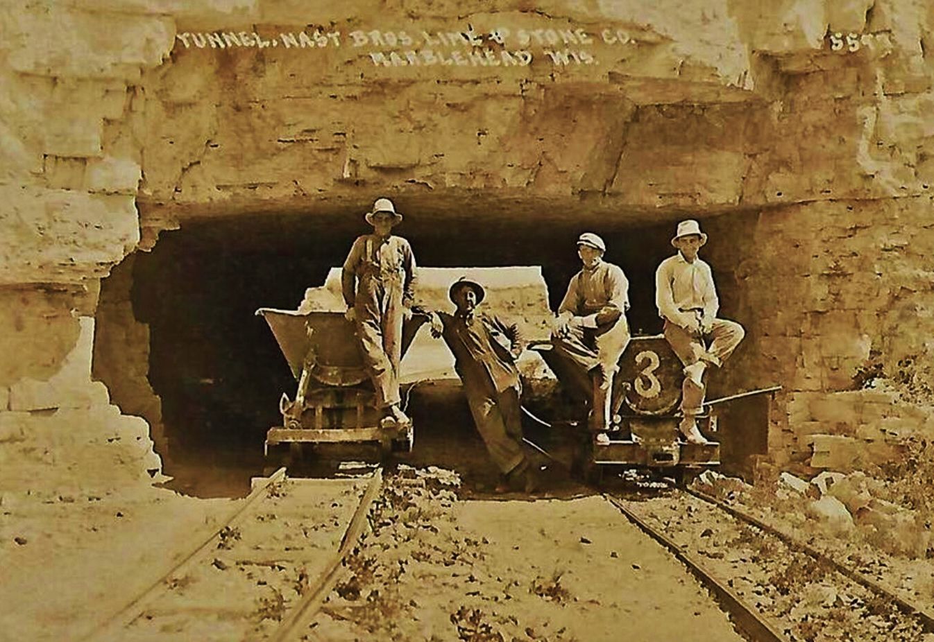Tunnel at quarry